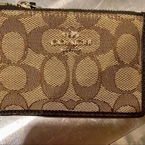 Coach Card & Key Holder